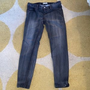 FREE PEOPLE grey skinny pants size 27